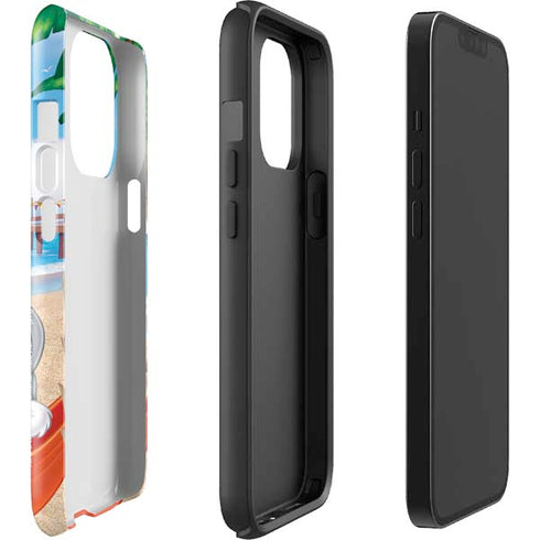 Looney Tunes Beach iPhone 15 Pro Impact Case